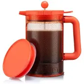 Bodum Cafetière Bean 12 Kops Oranje 1,5 L