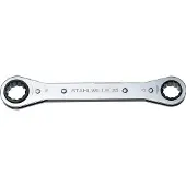 Stahlwille 41131415 25 14 X 15 RATSCHENRINGSCHLUESSEL Dubbele ringsleutelratelset Sleutelbreedte (metrisch) 14 - 15 mm