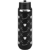 Nike SS Recharge Logo 710ml Fles (Zwart)