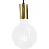 Masterlight Hanglamp Concepto pendel zwart met goud