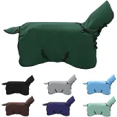 vidaXL Paardendeken Volledig Donkergroen 95 cm Polyester