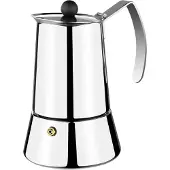 Monix M630010, Moka-kan, Roestvrij staal, Roestvrij staal, 10 kopjes