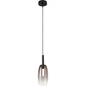 Masterlight Hanglamp Ø 11,5cm Lido Olive met smoke-fading glas