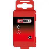 Ks Tools 911.7755 9117755 Torx-bit T 27 Speciaal staal Vernikkeld E 6.3 5 stuk(s)