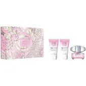 Versace Bright Crystal Giftset 150 ml - Edt Spray 50ml/Bath & Shower Gel 50ml/Body Lotion 50ml