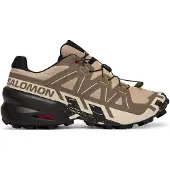 Salomon - Trailschoenen - Speedcross 6 M Natural/Black voor Heren - Maat 47 1/3 - Bruin