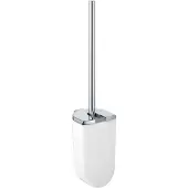 Keuco Elegance - WC-borstel met houder, wit/chroom 11664010100