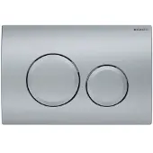 Geberit Delta20 - Bedieningsplaat, mat chroom 115.127.46.1