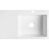 Sapho Avoria - Keramische spoelbak, 86x51 cm, rechts, wit 55086