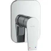 Kielle Harmonia - Inbouwkraan met inbouwdeel voor 1 uitgang, chroom 10223200
