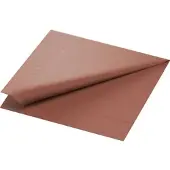 Duni tissue servet 40 x 40 cm Bruin 3-laags 250 stuks