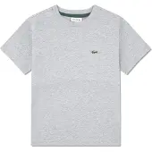 Lacoste T-Shirt Boys Core Argent Chine Heather-Maat 98