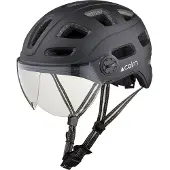 Cairn Quartz Visor City Helm Mat Zwart || Maat: M (52-58 cm)