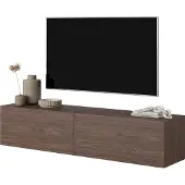 Selsey TV-Meubel Emma hout look | Design hout bruin 140x30x32 cm tv-meubels | NADUVI