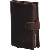 Hide & Stitches Portemonnee met Safety Wallet RFID Columbia Bruin