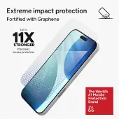 Zagg InvisibleShield Glass XTR5 iPhone 17 Air Doorzichtig