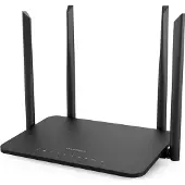 Thomson Router Dual Band Gigabit Wi-Fi 5 1200Mbps, Router, Zwart