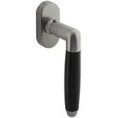Intersteel Raamkruk draaikiep Combinatie op ovale rozet - RVS