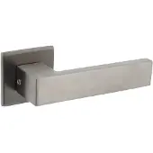 Intersteel Deurkruk Amsterdam op vierkant rozet - RVS