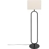 Atmosphera Vloerlamp - Zwart, 38 x 28 x 154 cm