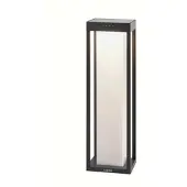 KLEWE LED lamp op zonne-energie RADIA MAXI MOON, antraciet, 50 cm, IP65 MOON, zwart, Aluminium, Modern, Solar buitenverlichting