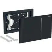 Geberit Bedieningsplaat Sigma70 Los, Zwart