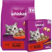 Whiskas droog adult rund 3,8 kg