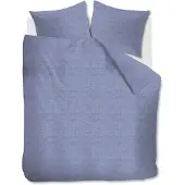Ambiante Dekbedovertrek Edo Indigoblauw Katoen-200 x 200 / 220 cm | 2-Persoons