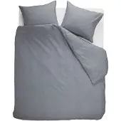 Beddinghouse Dekbedovertrek Frost Blauwgrijs Flanel-240 x 200 / 220 cm | Lits-Jumeaux