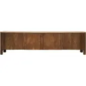 Fonq Brato Tv-meubel met Marmeren Blad B 210 cm - Mangohout