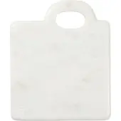 Broste Copenhagen Olina snijplank 14x17 cm White marble