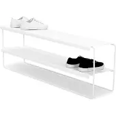 Spinder Design schoenenrek Nivo 100 - Wit - 10 paar schoenen