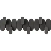 Umbra Tempo Wandkapstok 6 Haken - Zwart