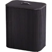 Joseph Joseph Tota Luxe 90L Wasmand Zwart, 3 compartimenten
