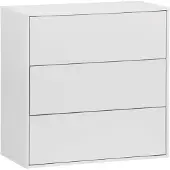 Sweeek - Ladekast, opbergmodule houtdecor 3 lades 70cm - kompo
