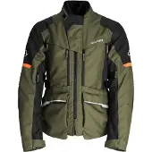 Acerbis X-Rover Groen Oranje Waterdichte Textiele Motorjas Maat XL