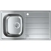 GROHE Spoelbak - roestvrij staal -