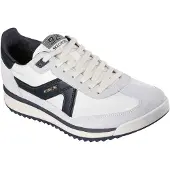 SKECHERS Sneakers laag 'SKX 92 - SPECTIVE' lichtgrijs / zwart / wit