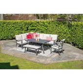 Garden Impressions Sportbank Sergio - Aluminium - Desert Sand -