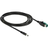 DeLOCK 85498, 2 meter, PoweredUSB