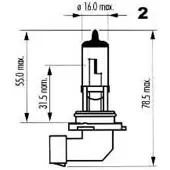 Narva 48078 Gloeilamp, verstraler