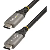 StarTech.com 50cm USB-C Kabel, USB 10Gbps, 100W (5A) Power Delivery, 8K 60Hz / 4K 144Hz DP Alt Mode, Thunderbolt Compatibel