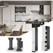 Vicco Fame-Line Apotheekkast – 30 cm Wit Hoogglans