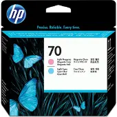 HP C9405A nr. 70 printkop lich cyaan / licht magenta (origineel)