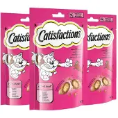 Catisfactions 3x Kattensnack Rund 60 Gr
