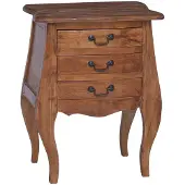 vidaXL Opbergkist 48 x 35 x 64 cm Massief Mahoniehout