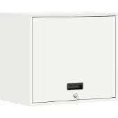 vidaXL Wit 60 x 40 x 53 cm Poedergecoat staal