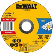 Stanley Black & Decker Deutschland DT43972-QZ Doorslijpschijvenset - 10 stuks in Metalen Bewaarblik - 125 x 1,0 mm - INOX & Staal - Superdun - Voor Haakse Slijper - Professionele Slijpschijven - 5054905245689