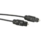 KASH Toslink Digital-Audio Anschlusskabel [1x Toslink-Stecker (ODT)