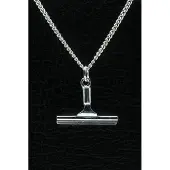 MOOYE ® - Collectie Zilveren Raamwisser ketting hanger